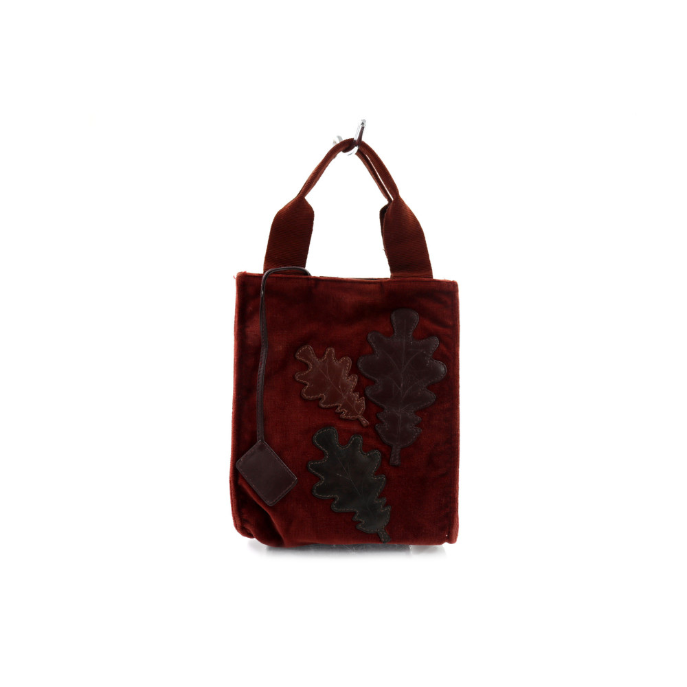 Ferragamo Shopping Velluto Bordeaux