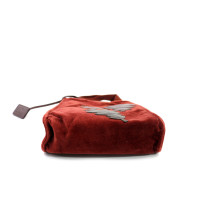 Ferragamo Shopping Velluto Bordeaux