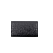 Saint Laurent Porte-clés Cuir Noir