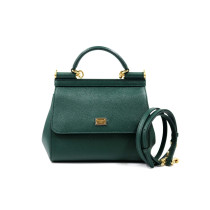 Dolce & Gabbana Sicily Small Pelle Verde