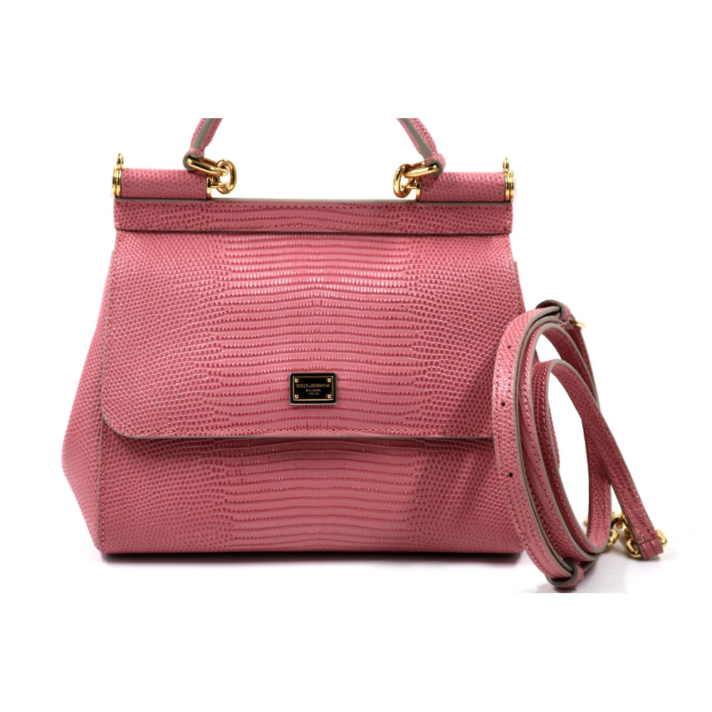 Dolce & Gabbana Sicily Small Pelle Rosa