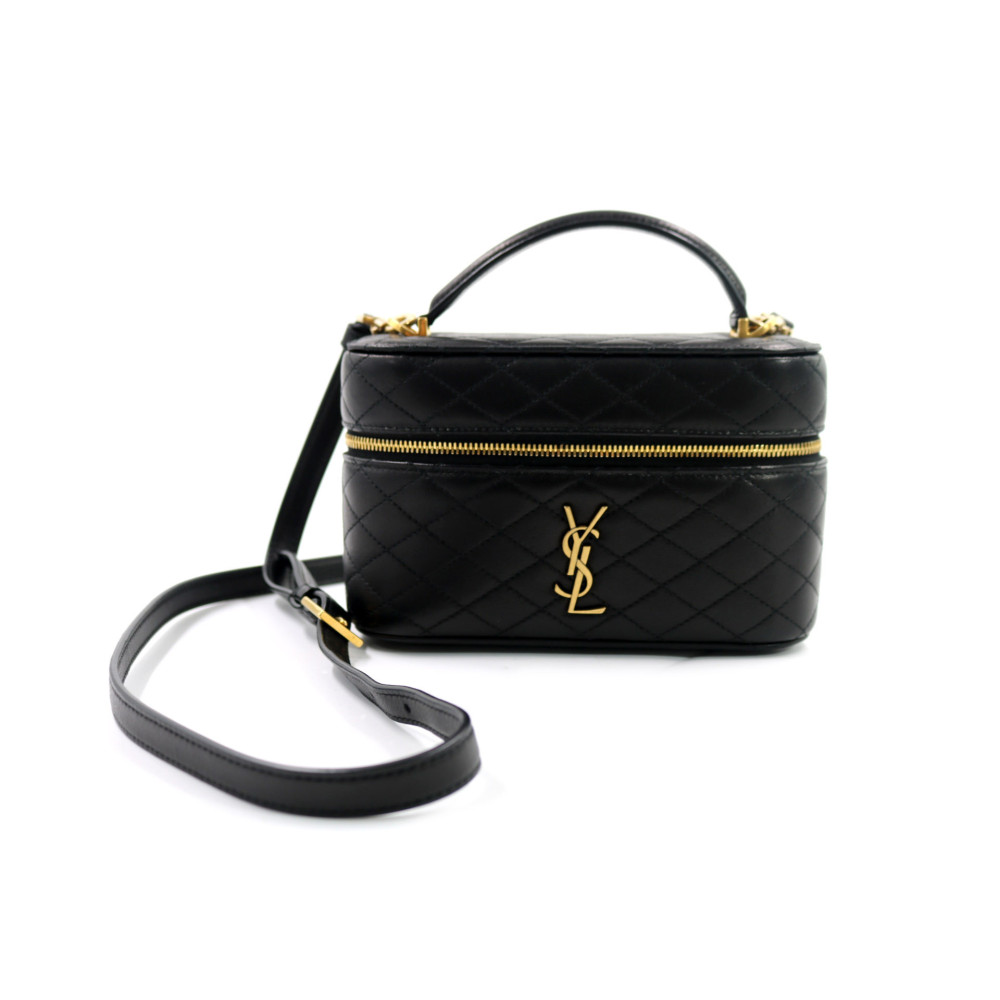 Saint Laurent Gaby Vanity Bag Pelle Nera