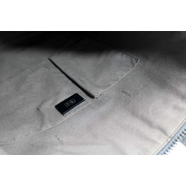 Ferragamo Tote Bag Tela Grigio Scuro