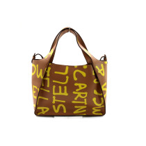 Stella McCartney per Ed Curtis Tote Bag Graffiti Beige e Giallo