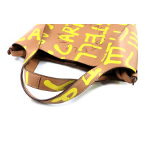 Stella McCartney per Ed Curtis Tote Bag Graffiti Beige e Giallo