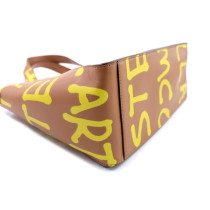 Stella McCartney per Ed Curtis Tote Bag Graffiti Beige e Giallo