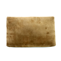 Saint Laurent Envelope Pochette Cassandre Suede Beige