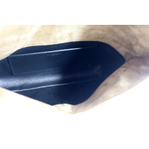 Saint Laurent Envelope Pochette Cassandre Suede Beige