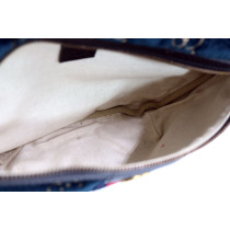 Gucci Marsupio Marmont Sherry Line Velluto Blu Scuro