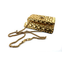 Valentino Rockstud Spike Pelle Oro
