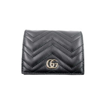 Gucci Portafoglio Marmont Pelle Nera
