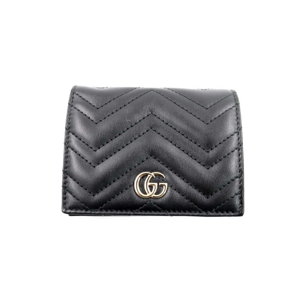 Gucci Portafoglio Marmont Pelle Nera