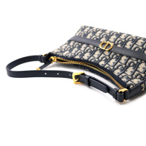 Dior Cigale Tela Oblique Blu