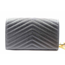 Saint Laurent Cassandra Pelle Nera