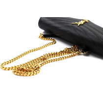 Saint Laurent Cassandra Pelle Nera