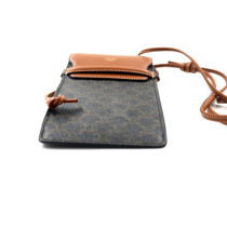 Celine Portacellulare Pelle Marrone