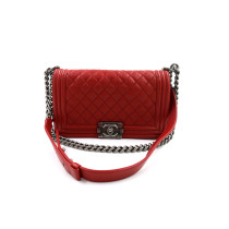 Chanel Boy Pelle Rossa