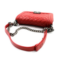 Chanel Boy Pelle Rossa
