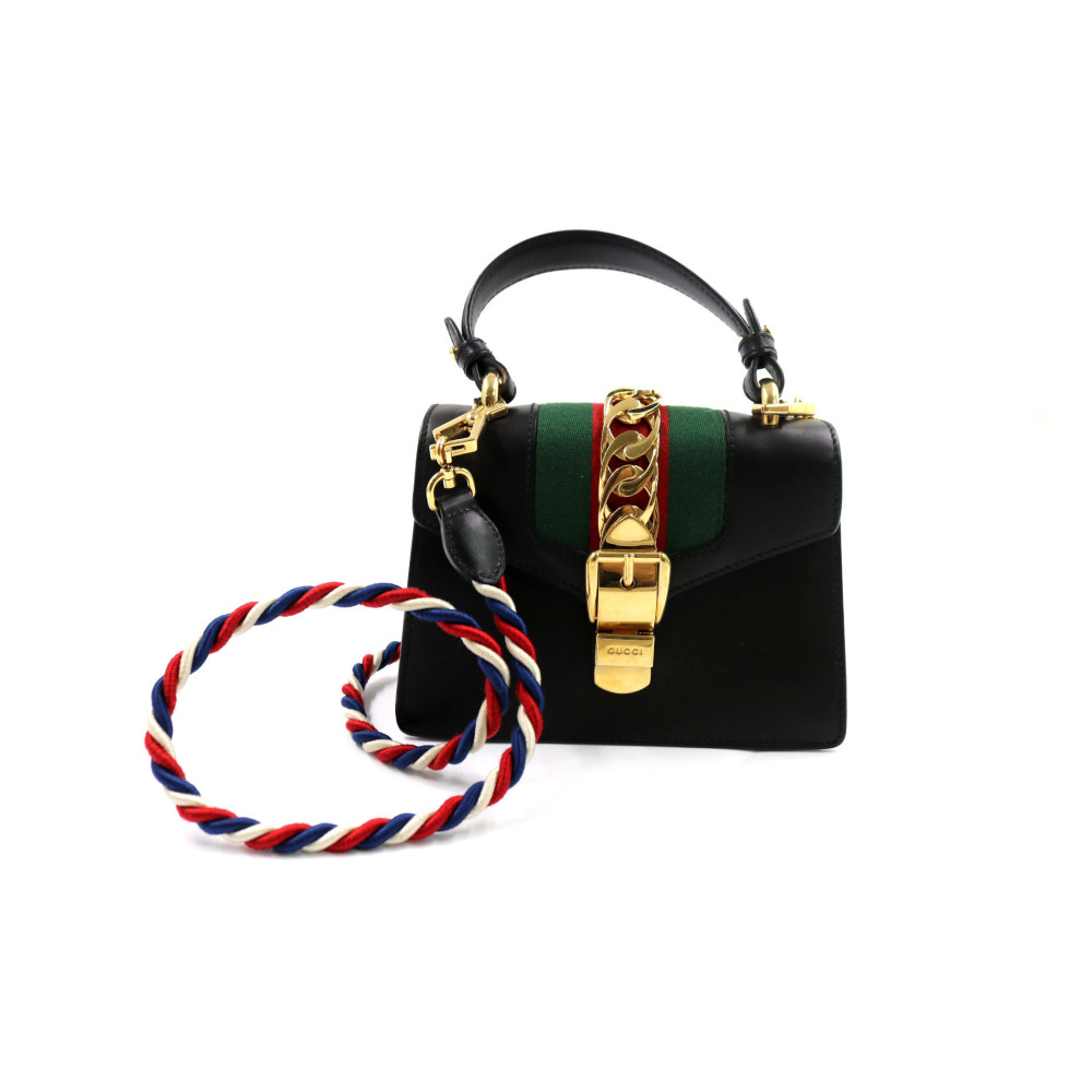 Gucci Silvye Pelle Nera