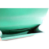 Saint Laurent Pochette Pelle Verde