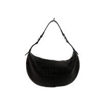 Fendi Hobo Tessuto Marrone e Nero