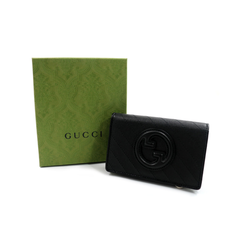 Gucci Portafoglio Pelle Nera