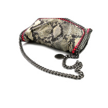 Stella McCartney Tracolla Stampa Pitone Grigio