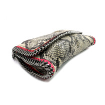 Stella McCartney Tracolla Stampa Pitone Grigio