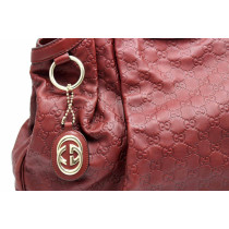 Gucci Sukey Pelle Bordeaux