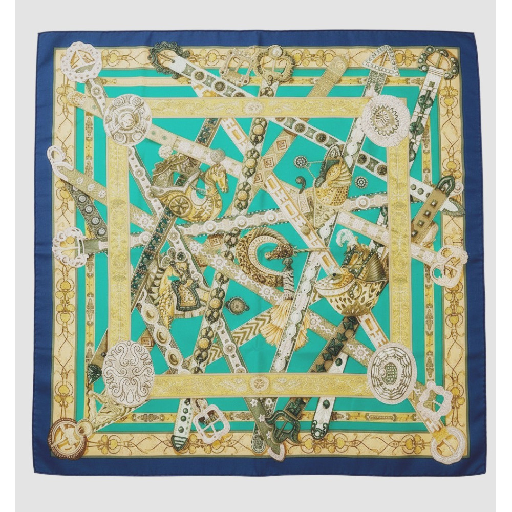 Hermès Foulard "Bouclerie Moderne" Françoise de la Perriére