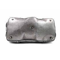 Burberry Tracolla Pelle Argento Metallic