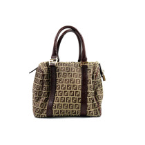 Fendi Bauletto Tela Beige
