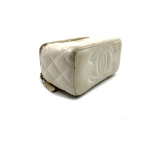 Chanel Vanity Case Pelle Bianca