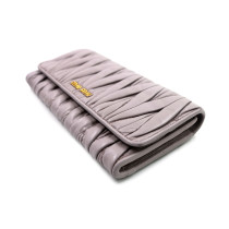 Miu Miu Portafoglio Pelle Glicine