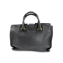 Saint Laurent Cabas Y Cuir Gris