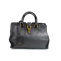 Saint Laurent Cabas Y Pelle Grigia