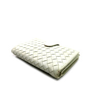 Bottega Veneta Portafoglio Pelle Bianca