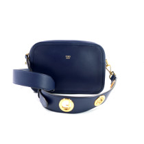 Fendi Camera Bag Pelle Blu