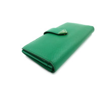 Prada Portafoglio Pelle Verde