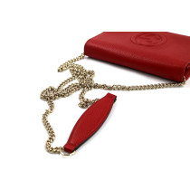 Gucci Marmont Cloutch Pelle Rossa