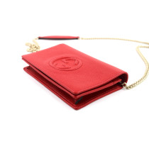 Gucci Marmont Cloutch Pelle Rossa