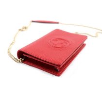 Gucci Marmont Cloutch Pelle Rossa