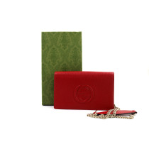 Gucci Marmont Cloutch Pelle Rossa