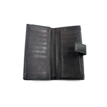 Gucci Portafoglio Pelle Guccissima Blu Notte