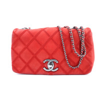 Chanel Pochette Vintage Pelle Rossa