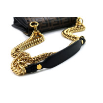 Fendi Kan I Pelle Nera e Tabacco