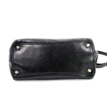 Miu Miu Shopping Pelle Nera