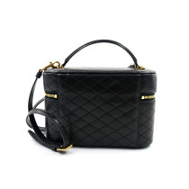 Saint Laurent Gaby Vanity Grand Cuir Noir