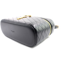 Saint Laurent Gaby Vanity Grand Cuir Noir