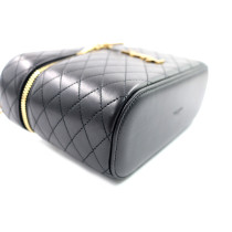 Saint Laurent Gaby Large Vanity Black Leather